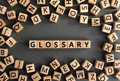 Glossary of Terms graphic
