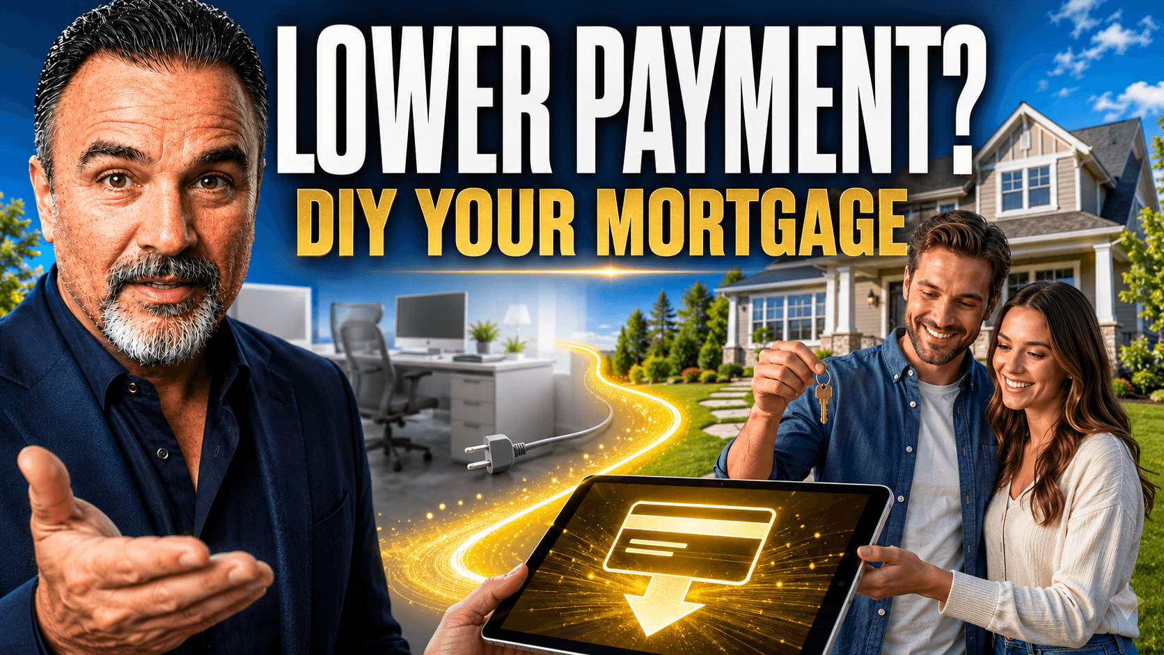DIY Mortgage with Dan Frio - check live rates, pull your credit and apply online without waiting on an appointment