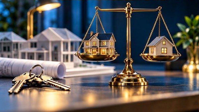 Scale balancing two homes: price matters too