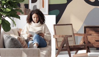 Family settling into new home after FHA Home Loan