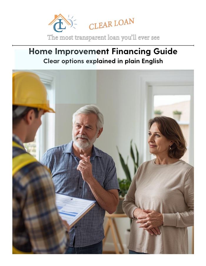 Home Improvement Financing Guide cover