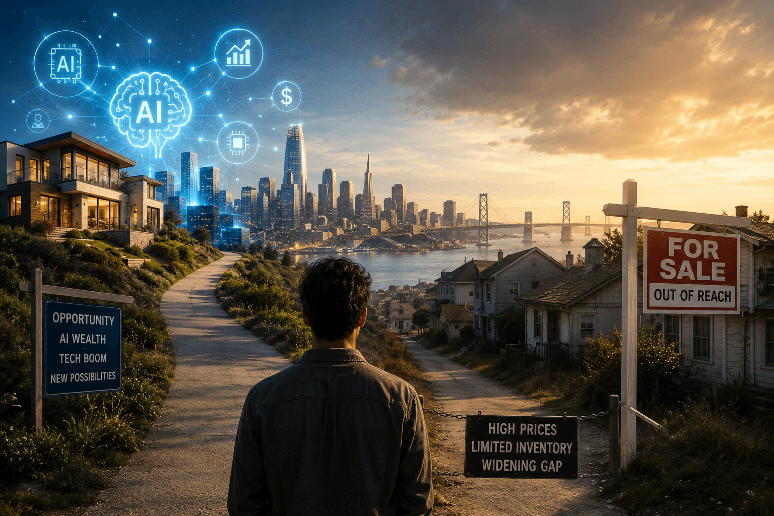 How AI Wealth Is Reshaping Who Can (and Can't) Buy a Home in the Bay Area
