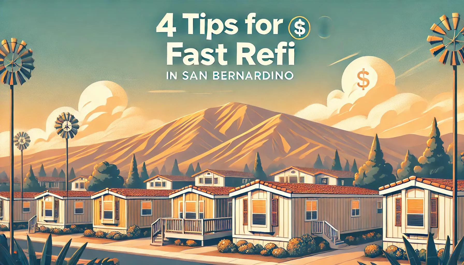 Mobile Home Refinancing in San Bernardino: 4 Tips for a Fast Refi