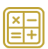 A calculator icon