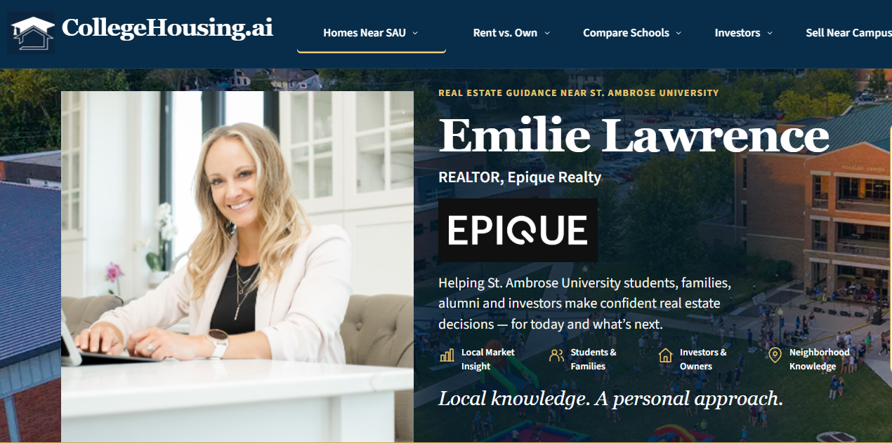 Meet Emilie Lawrence: Your Guiding Light in Quad City Home Buying