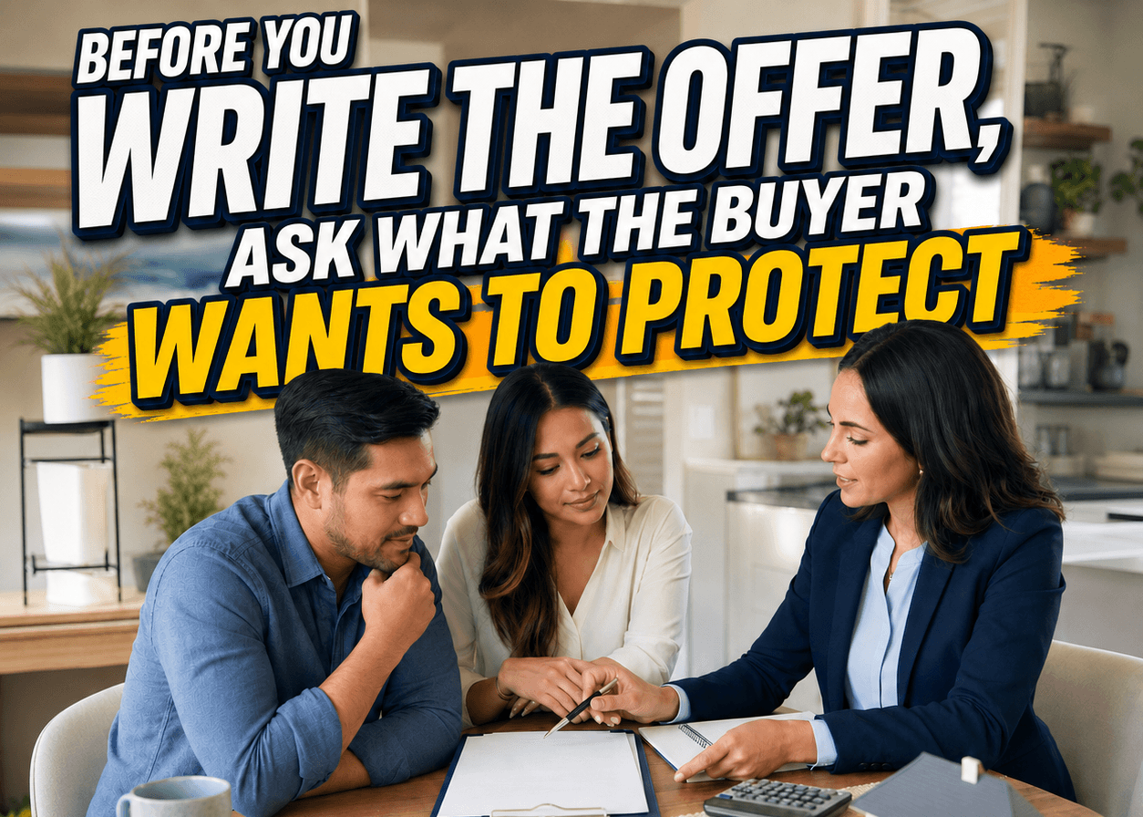 Talk About It Tuesday: Before You Write the Offer, Ask What the Buyer Wants to Protect