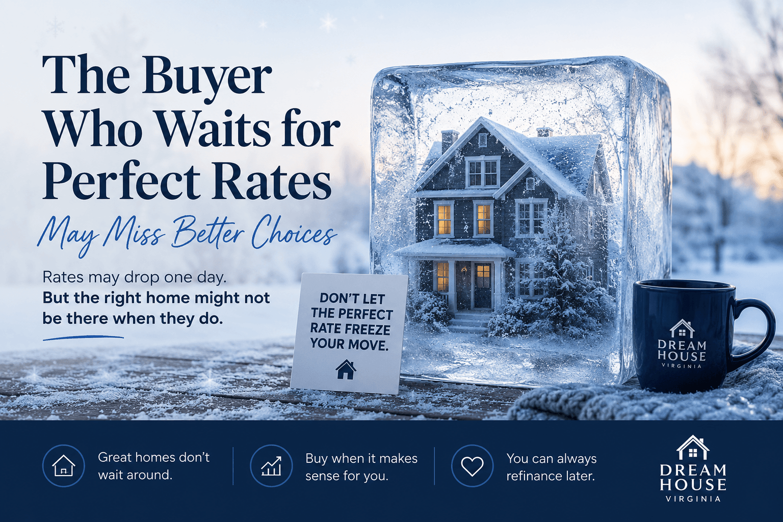 Talk About It Tuesday: The Buyer Who Waits for Perfect Rates May Miss Better Choices