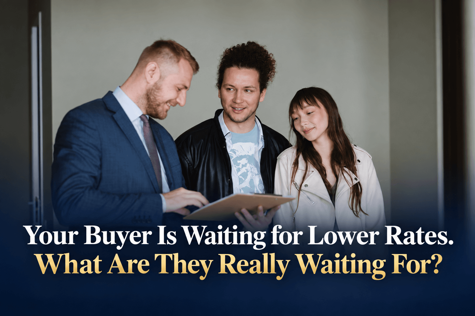 Your Buyer Is Waiting for Lower Rates. What Are They Really Waiting For?