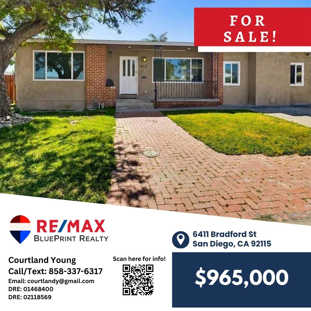 6411 BRADFORD ST, SAN DIEGO, CA 92115