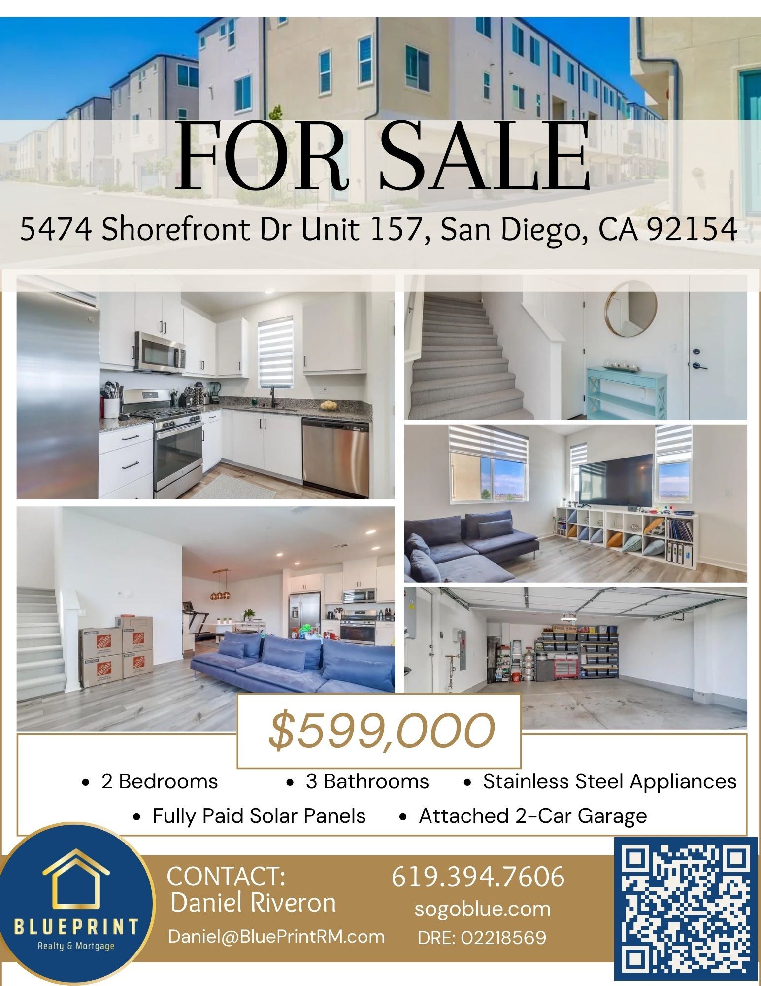 5474 SHOREFRONT DR UNIT 157 SAN DIEGO, CA 92154