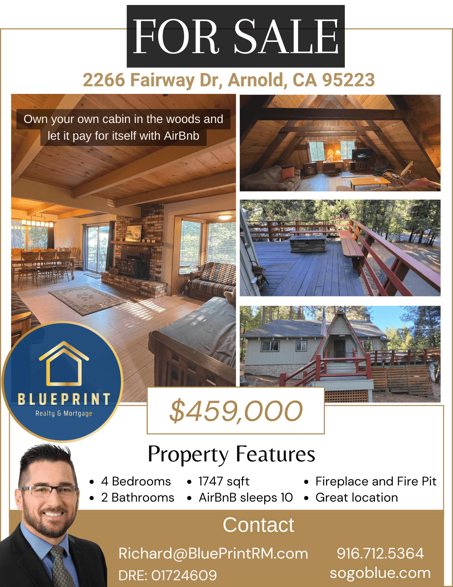 2266 FAIRWAY DR ARNOLD, CA 95223