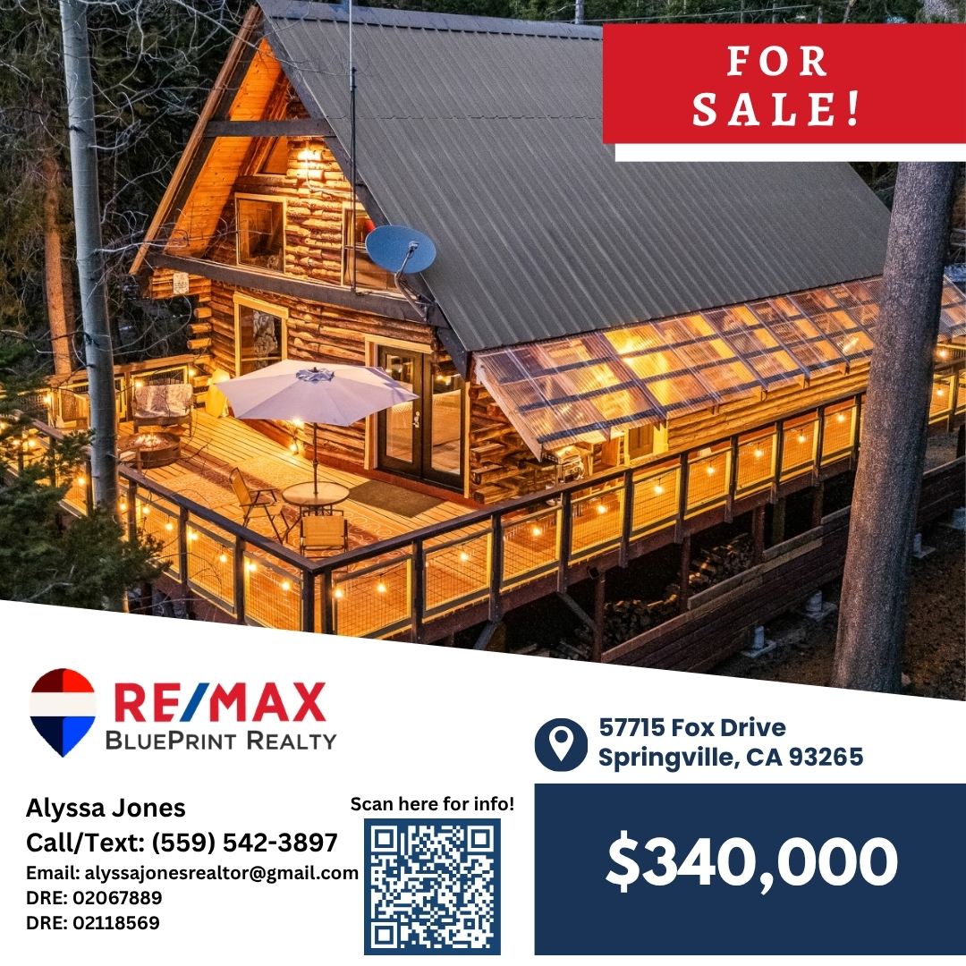 57715 FOX DR, SPRINGVILLE, CA 93265